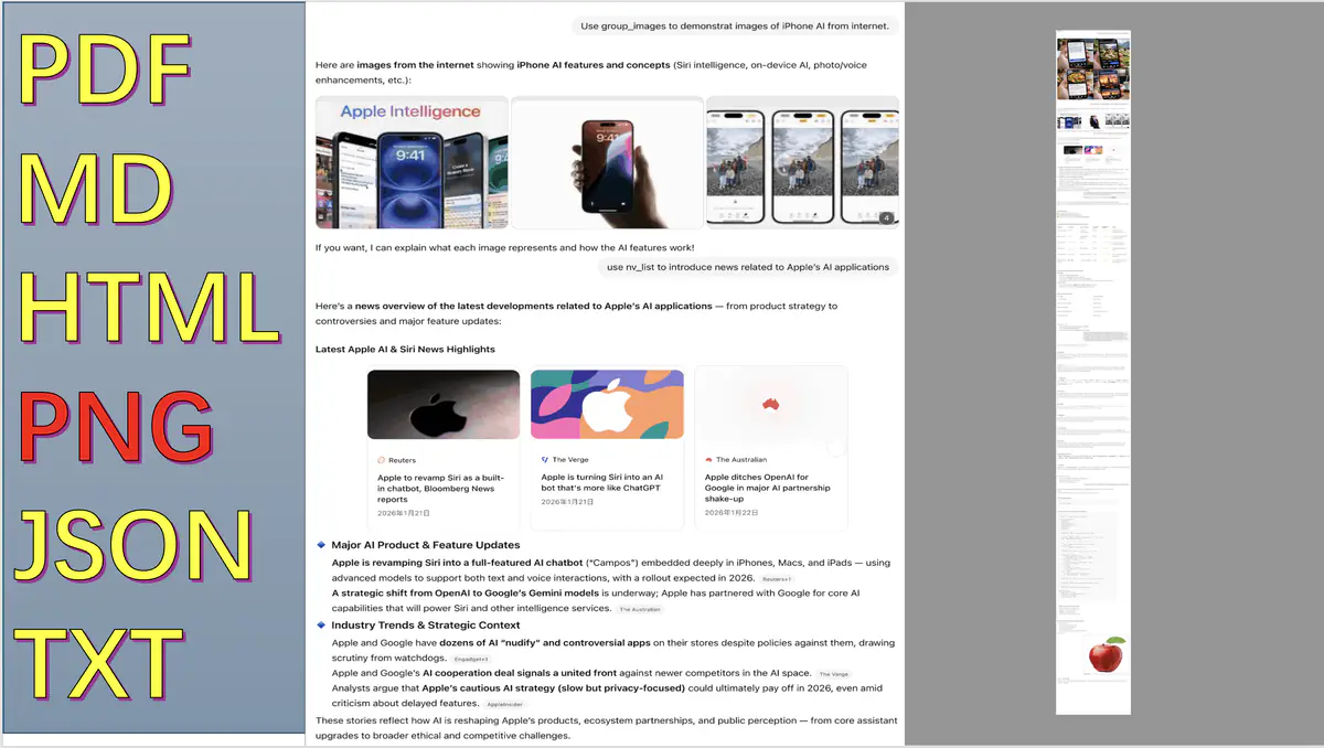 ChatGPT Export Assistant preview 4